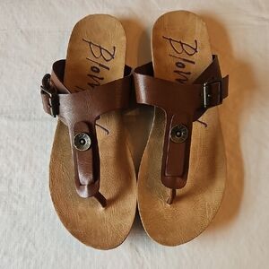 Blowfish Brown Sandals